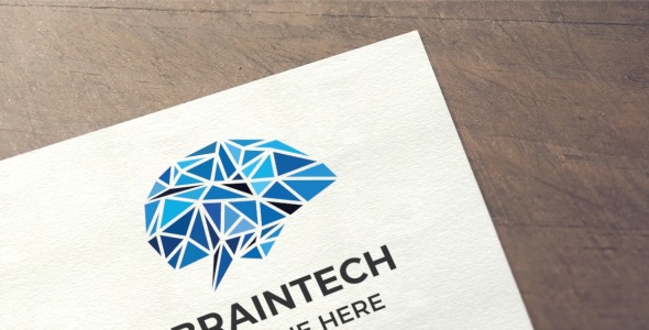 Шаблон логотипа на тему графика