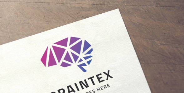 Шаблон логотипа на тему графика