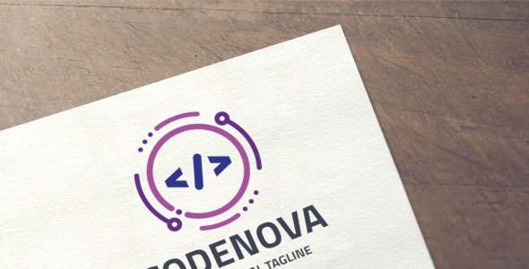 Шаблон логотипа на тему графика