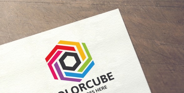 Шаблон логотипа на тему графика