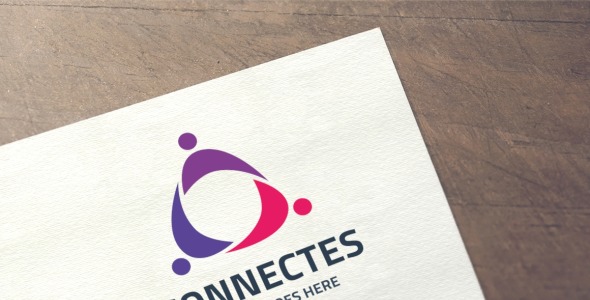 Шаблон логотипа на тему графика