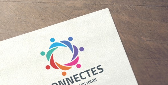 Шаблон логотипа на тему графика