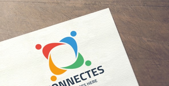 Шаблон логотипа на тему графика