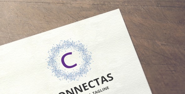 Шаблон логотипа на тему графика