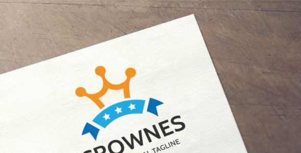 Шаблон логотипа на тему графика