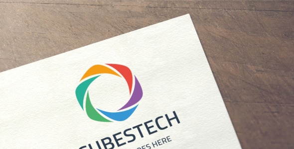 Шаблон логотипа на тему графика