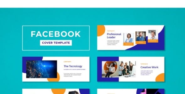 Шаблон для соцсетей на тему графика