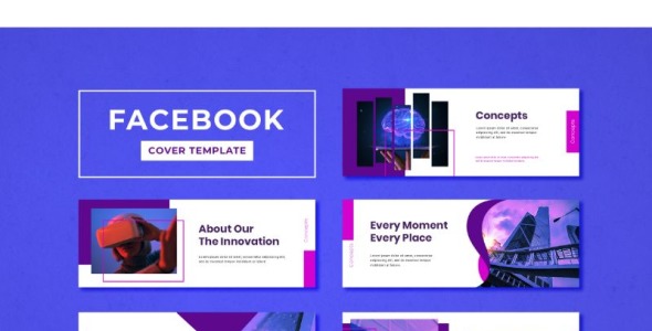 Шаблон для соцсетей на тему графика