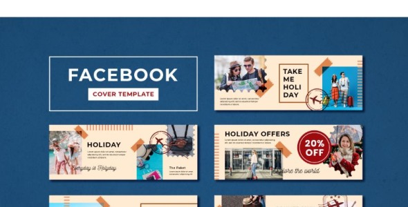 Шаблон для соцсетей на тему графика