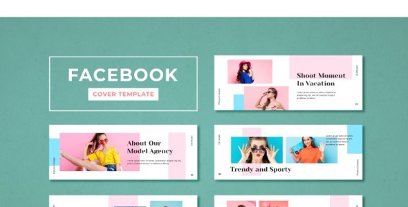 Шаблон для соцсетей на тему графика