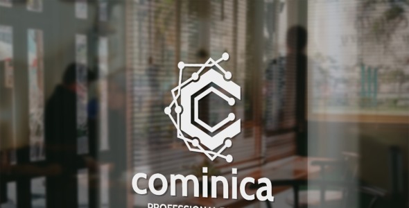 Шаблон логотипа на тему графика