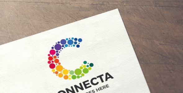 Шаблон логотипа на тему графика