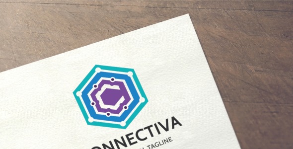 Шаблон логотипа на тему графика