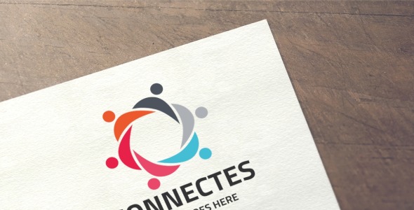 Шаблон логотипа на тему графика