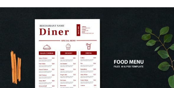 Фирменный стиль на тему графика