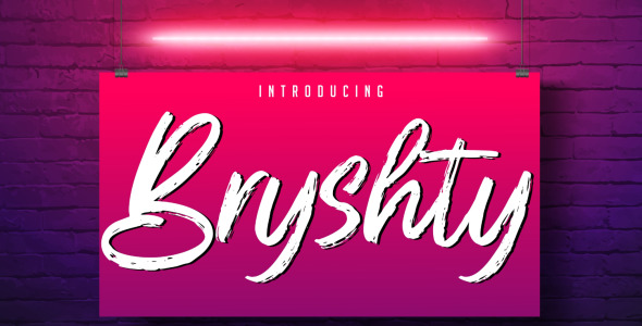 Шрифт на тему графика