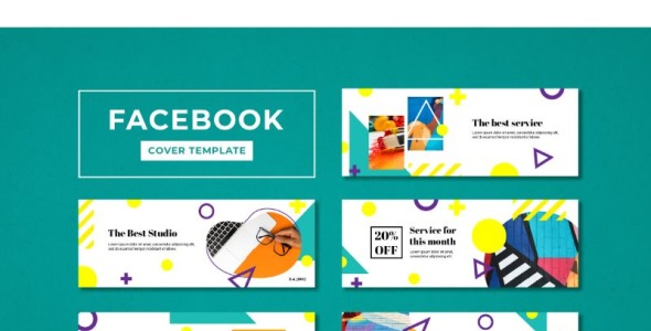 Шаблон для соцсетей на тему графика