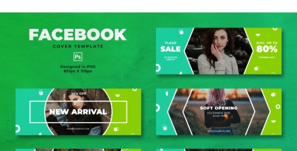 Шаблон для соцсетей на тему графика