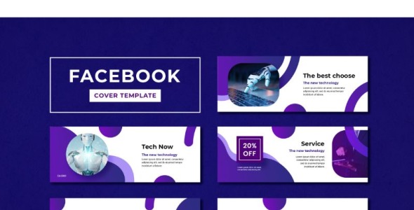 Шаблон для соцсетей на тему графика