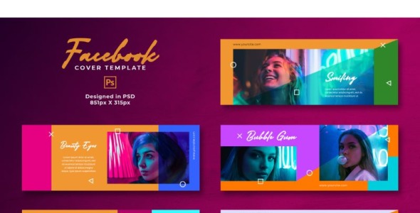 Шаблон для соцсетей на тему графика