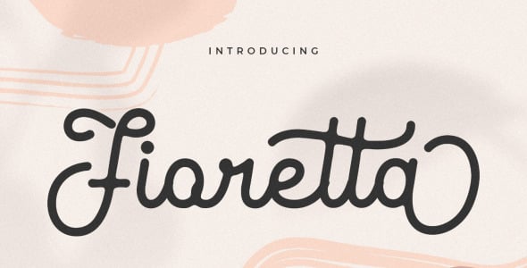 Шрифт на тему графика