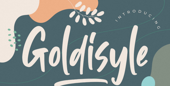 Шрифт на тему графика