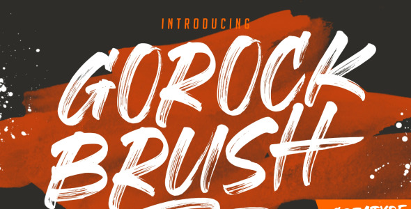 Шрифт на тему графика