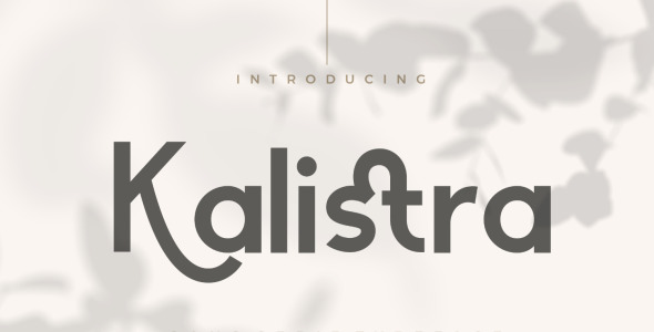 Шрифт на тему графика