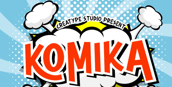 Шрифт на тему графика