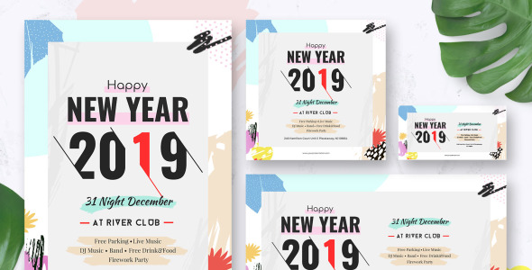 Шаблон для соцсетей на тему графика