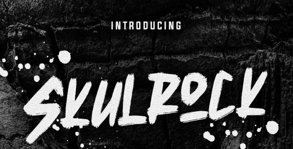 Шрифт на тему графика