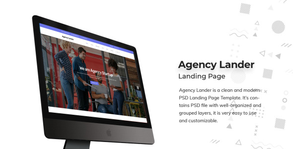 PSD шаблон на тему графика