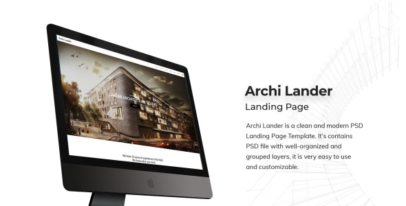 PSD шаблон на тему графика