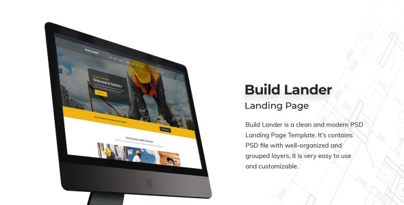 PSD шаблон на тему графика