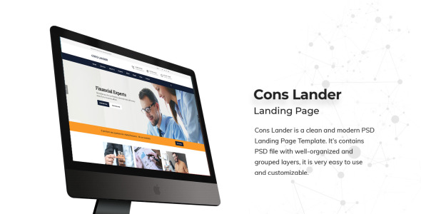 PSD шаблон на тему графика