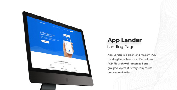 PSD шаблон на тему графика