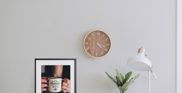 Мокап для продукта на тему графика