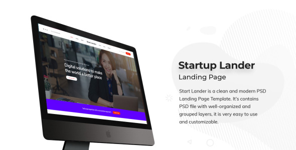 PSD шаблон на тему графика