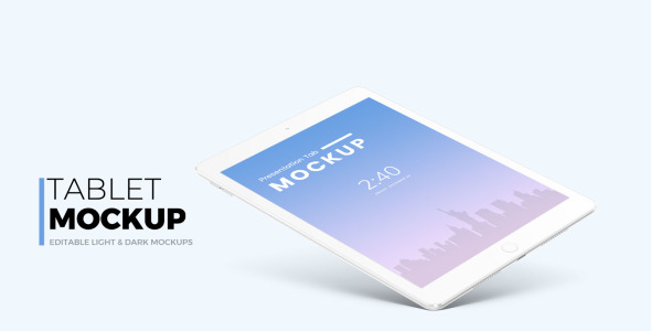 Мокап для продукта на тему графика