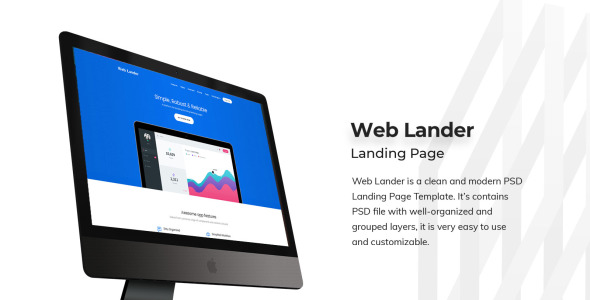 PSD шаблон на тему графика