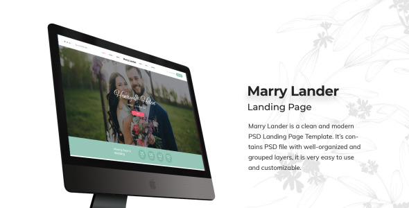 PSD шаблон на тему графика