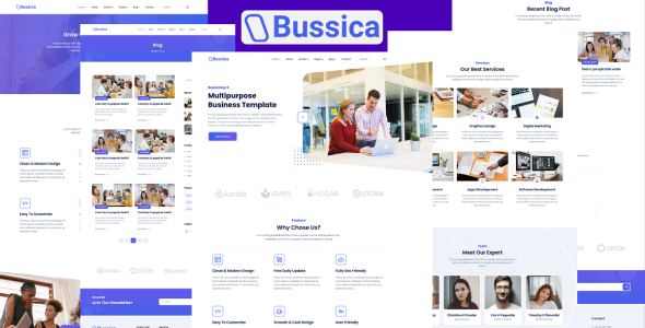 Bootstrap 5 Multipurpose Business Website Template