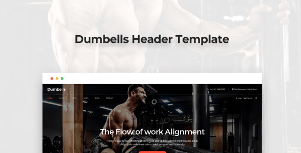 PSD шаблон на тему графика