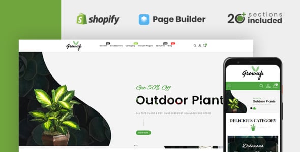 Organic Garden Store Shopify Theme