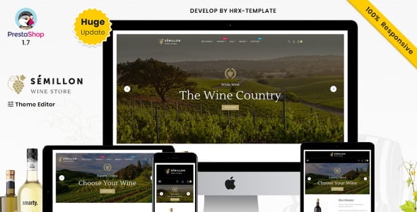 Semillon Wine And Alcohol Store PrestaShop Theme