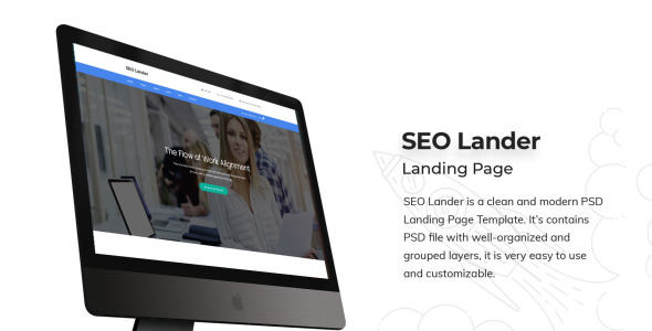 PSD шаблон на тему графика