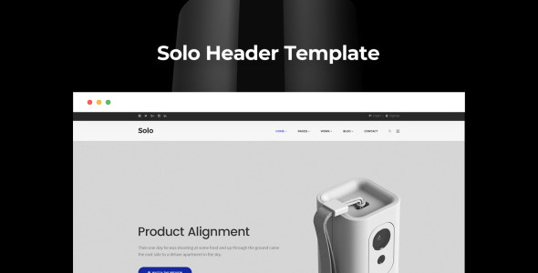 PSD шаблон на тему графика