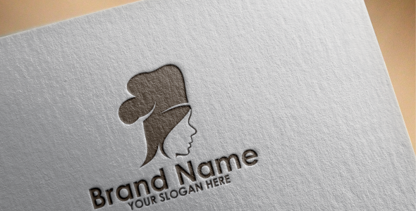 Шаблон логотипа на тему графика