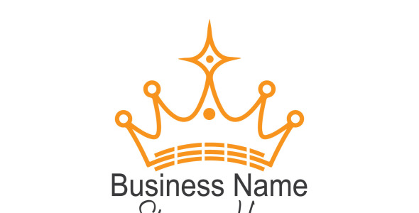 Шаблон логотипа на тему графика