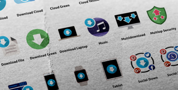 Набор иконок на тему финансы